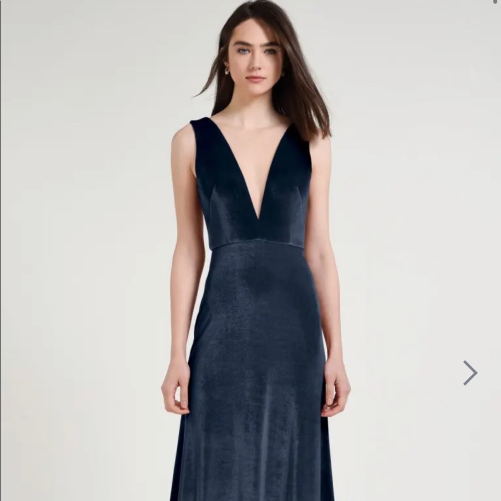Jenny Yoo Blue Gown